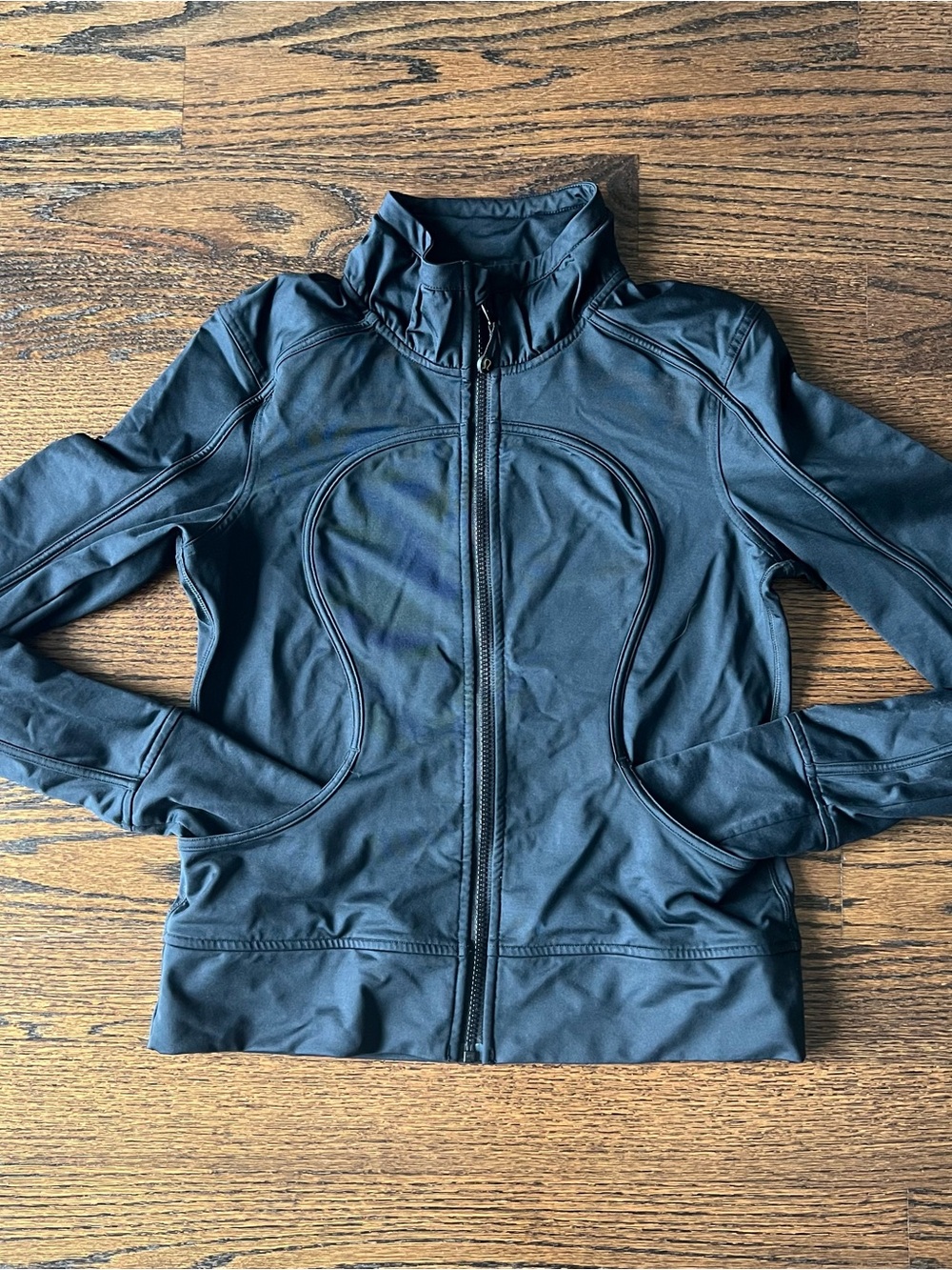lululemon athletica Black Full-Zip Athletic Jacket